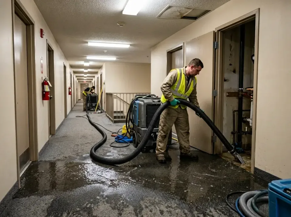 multi-unit-apartment-hallway-f-005 — frequently asked questions, Emergency Burst Pipe Water Extraction & Removal in Cleves,…